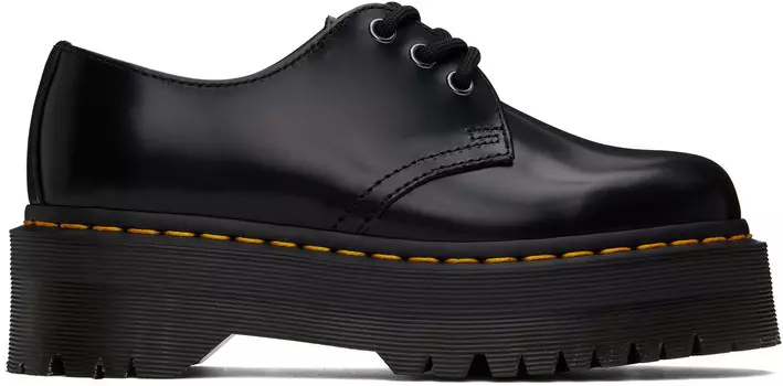 1461 Туфли дерби на платформе из гладкой кожи Dr. Martens