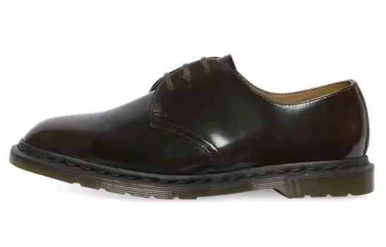 1461 Женская повседневная обувь унисекс темно-коричневого цвета Dr.Martens