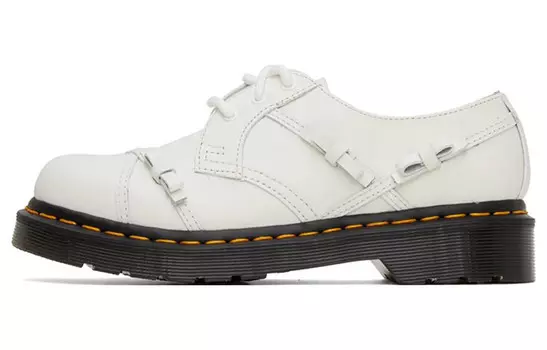 1461 Женские повседневные туфли женские низкие белые Dr.Martens