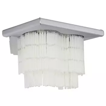 14W Роскошный светодиодный настенный светильник со стеклянными стержнями, алюминиевый бра, освещение etc-shop, серебро