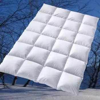 1600г новое пуховое одеяло из сибирского пуха 135х200 теплое Bettenhaus-Breuer