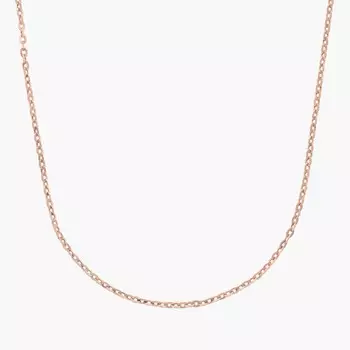 16-дюймовая кабельная цепь из 14-каратного розового золота (1,15 мм) Blue Nile