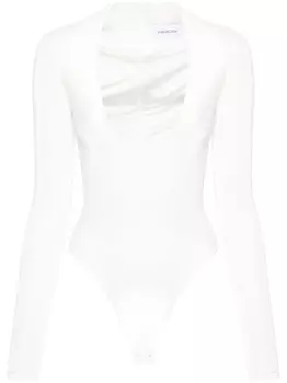 16Arlington бархатное боди Valon, белый