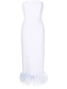 16Arlington платье миди Minelli с перьями, фиолетовый