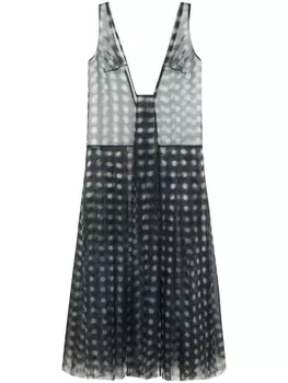 16Arlington прозрачное платье, зеленый