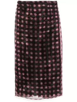 16Arlington юбка миди Dia, красный