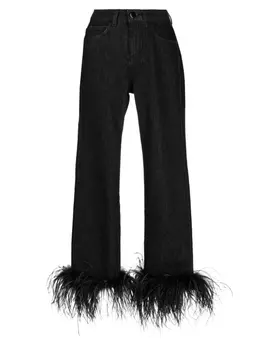 16Arlington узкие джинсы с перьями, синий