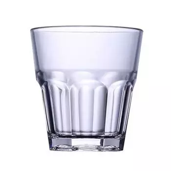 170 мл 2 шт. Пивная кружка Восьмиугольная чашка Прозрачная акриловая чашка для воды Чашка для виски Барная чашка jinaishop