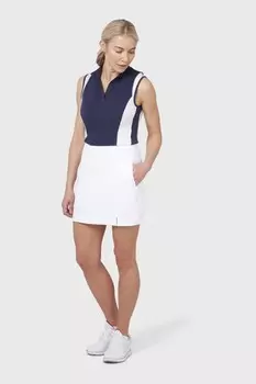 17 юбка шорты с контролем живота Callaway Apparel, белый
