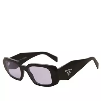 17Ws солнцезащитные очки Prada Eyewear, черный