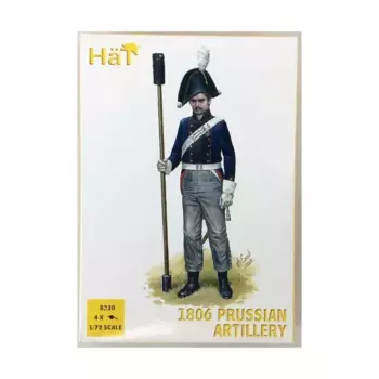 1806 г. Прусская артиллерия, Historical Plastic Military Figures - Napoleonic (1:72) (Hat Industries)