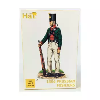 1806 г. Прусские стрелки, Historical Plastic Military Figures - Napoleonic (1:72) (Hat Industries)