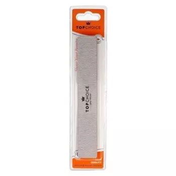 180/240 Прямоугольная пилочка для ногтей, 2 функции, 18 см, Top Choice