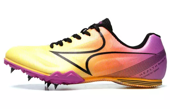 181S Кроссовки унисекс с низким верхом оранжево-фиолетовые Health