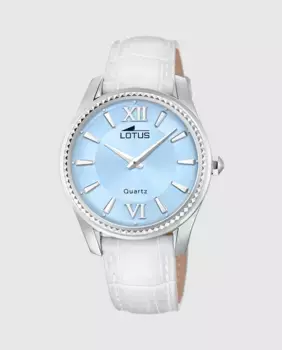 18899/B Женские часы Bliss в белой коже LOTUS, белый