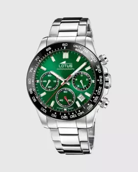 18912/5 Freedom мужские часы из серебряной стали LOTUS, серебряный