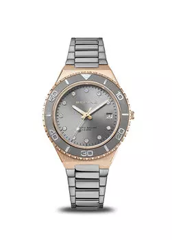 18936-769 стальные женские наручные часы Bering, розовый