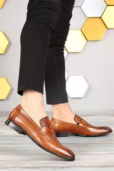 1896 Классические повседневные мужские туфли из 100% кожи на подошве из ПВХ Nevzat Zhre