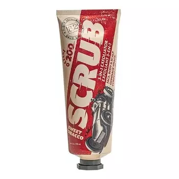 18.21 Скраб для лица, тела и кожи головы Man Made Octane 200 цвета сладкого табака с маслом бамбука, жожоба и макадамии 200г 18.21 Man Made