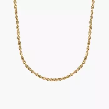 18-дюймовая цепочка из желтого золота 14 карат (2 мм) Blue Nile