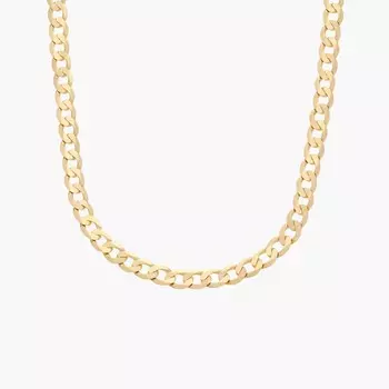 18-дюймовая цепочка панцирного плетения из 14-каратного желтого золота (2,9 мм) Blue Nile