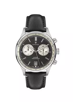 19002-Стальные мужские наручные часы Wainer, серебряный