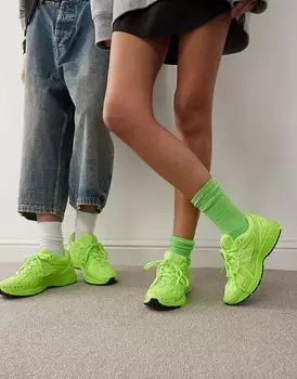 1906 кроссовки неоново-зеленого цвета - New Balance