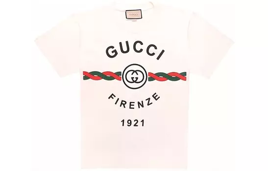 1921 Футболка мужская Gucci, белый