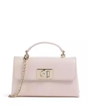 1927 мини-сумка через плечо из зернистой кожи Furla, розовый
