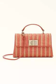 1927 Мини-сумка со съемным ремнем через плечо Furla, оранжевый