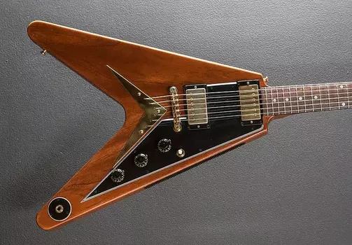 1958 Mahogany Flying V - Орех Gibson Flying V - Walnut