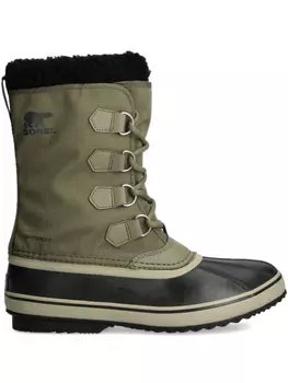 1964 PAC водонепроницаемые ботинки на шнуровке SOREL, зеленый