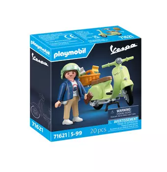 1969 Vespa 150 Sprint Veloce, светло-зеленый 71621 Playmobil