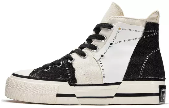 1970-е годы. Кеды унисекс с высоким берцем, черного/белого цвета. Converse