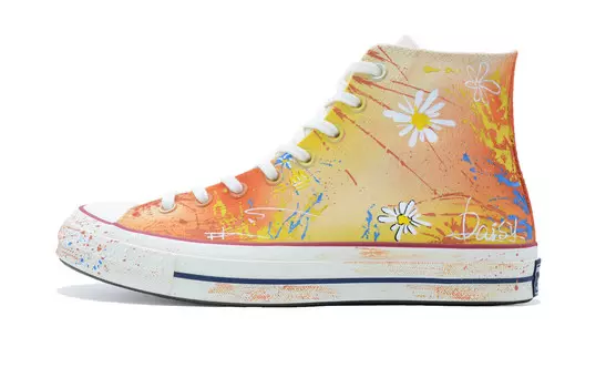 1970-е годы. Кеды унисекс с высоким берцем, синие Converse