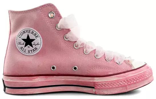 1970-е годы. Кеды унисекс с высоким берцем, белые. Converse