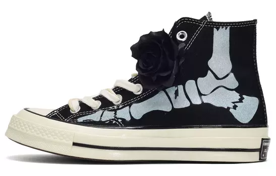 1970-е годы. Кеды унисекс с высоким берцем, темно-серые. Converse