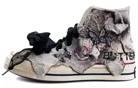 1970-е годы. Кеды унисекс с высоким берцем, черные. Converse
