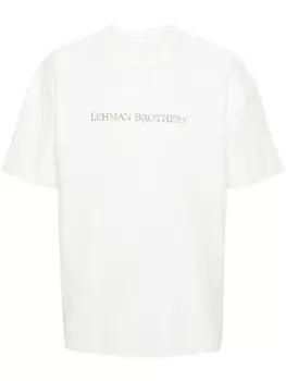 1989 STUDIO футболка Lehman Brothers, белый