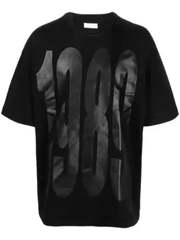 1989 STUDIO футболка с логотипом, черный