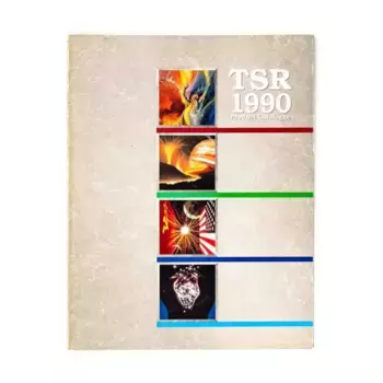 1990 Product Catalogue, Catalogs (TSR), мягкая обложка