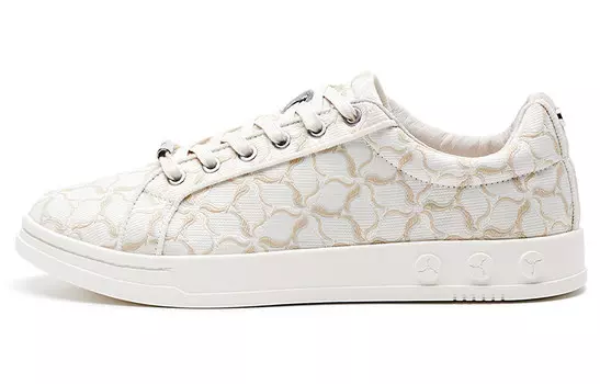 1990 Скейтбординговые туфли женские с низким верхом, белые Li-Ning 1990