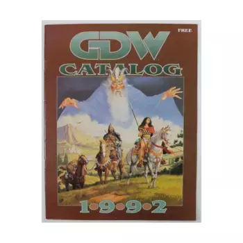 1992 Game Catalog, Catalogs (GDW), мягкая обложка