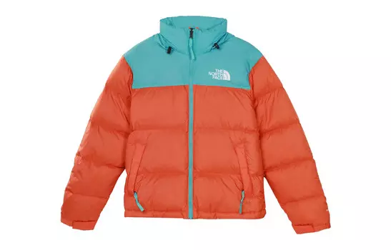 1996 Коллекция Пуховик Мужской Синий/Оранжевый The North Face