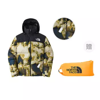1996 Коллекция Пуховик Унисекс Горы и Леса The North Face, цвет Mountain and Forest