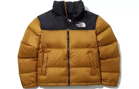 1996 Коллекция Пуховик Унисекс Темно-Золотой The North Face, цвет Dark gold
