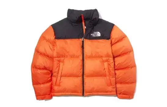 1996 Коллекция Пуховик Унисекс Violent Orange The North Face, оранжевый