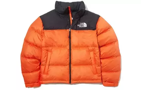 1996 Коллекция Пуховик Унисекс Violent Orange The North Face, оранжевый