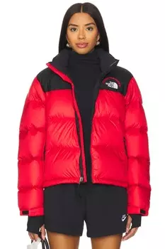 1996 ретро куртка nuptse The North Face, красный