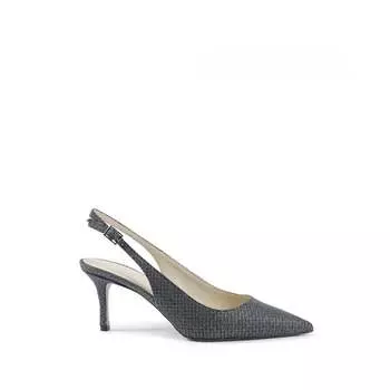 19V69 Italia женские туфли-лодочки с пяткой на пятке Versace, черный